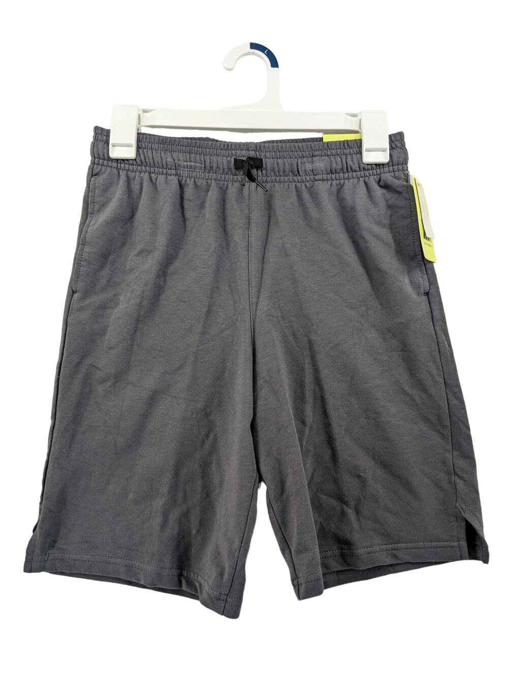 All In Motion Core Shorts Large Boys Gray Athletic High Rise Lounge Workout Gym